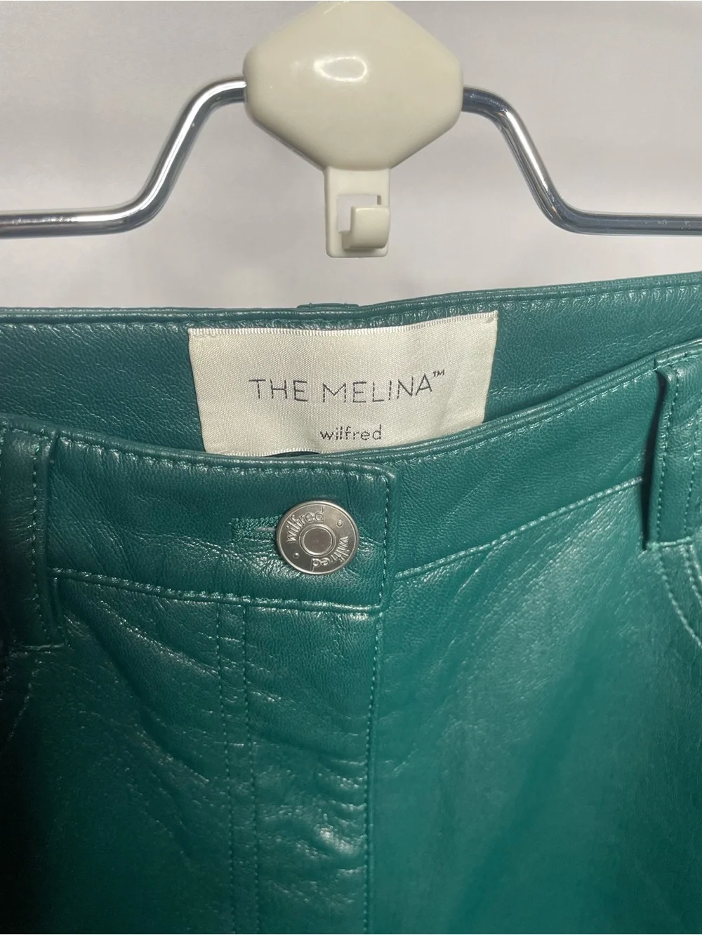 Aritzia Wilfred The Melina Faux Leather Pant